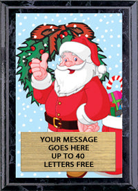 Full Color Plaques [PFCSTK5-XMAS]