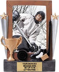 Hockey Painted Resin Photo Frame [RPHM7-HK]