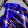 Swirling Egg Shaped Art Glass [AGM39]