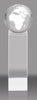 Crystal Globe Award - 6.375 inch [C037GLB]