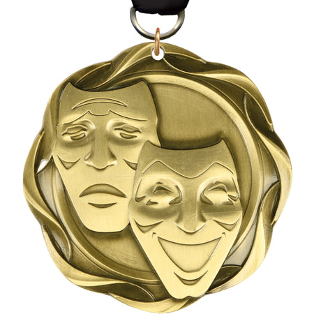 3" Drama Fusion Diecast Medal [MFUS2-DR]