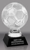Crystal Soccer Balls on Crystal Base- 12 inch [CMSC284]