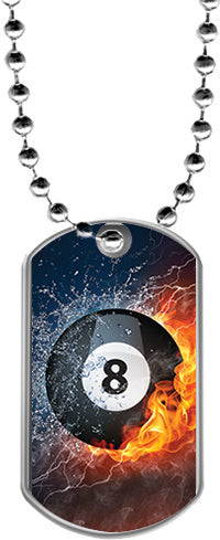 Billiards Dog Tags [DTLAM2-BL]