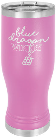 20 oz. Polar Camel Pilsner w/ Lid - Light Purple [PCJ9-78]
