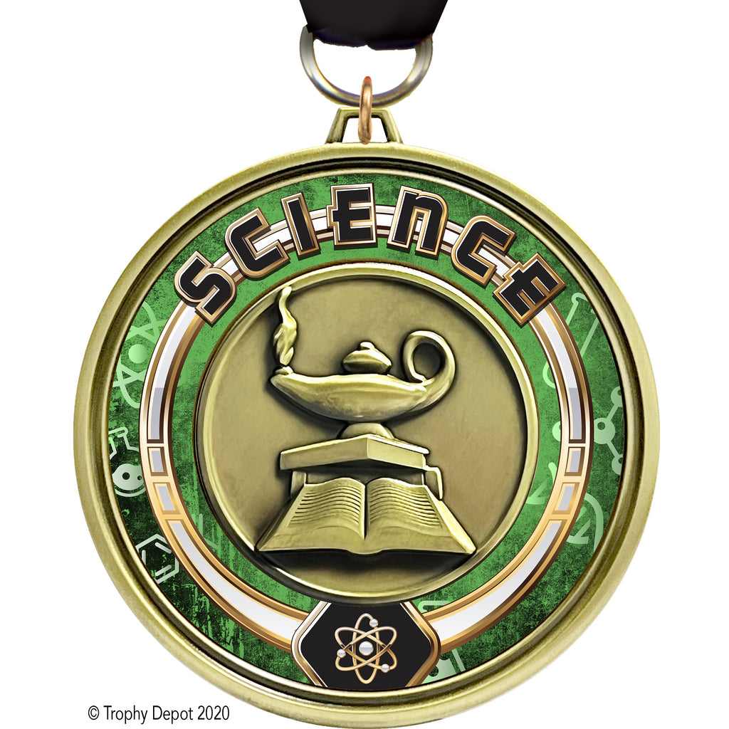 3" Eclipse Insert Medal - Science - TD Exclusive! [MEL1-SE]