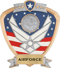 Airforce Sport Legend Shield Resin Trophy [RSLS-AIR]