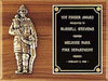 Firematic Plaque with Antique Bronze Finish Casting [PFM7-X]