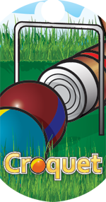 Croquet Dog Tag Insert [DT-1250]