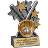 Baseball Star Blast Resin Trophy - 4.75