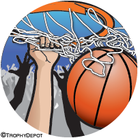 Basketball Slam Dunk Insert [TD-2261]