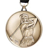 2.5 inch Premium Satin Finish Medal - Golf Female [MF92-GLF]
