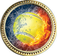 Tennis Round Insert Pin [P78RI-TN1]