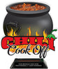 Chili Cook Off Colorix-T Acrylic Trophy- 8.25 inch [TACR8-CHLI-Q]