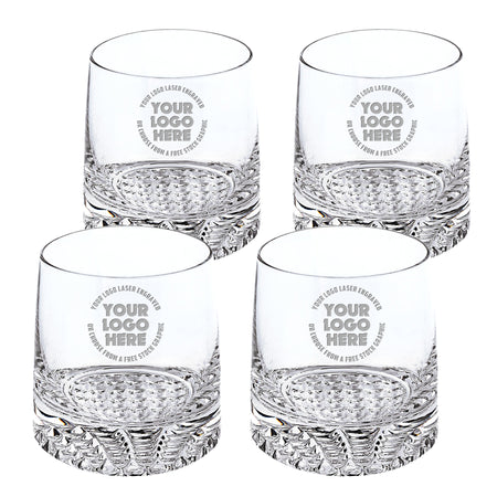 12 oz. Whiskey Rocks Glasses Set - Set of 4 [DWB832-4P]