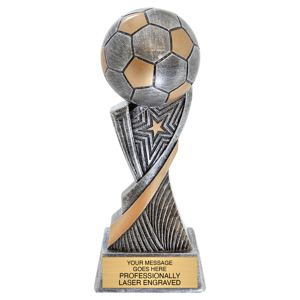 Soccer Aspire Resin Trophy - 8 inch [RJASP8-SC]