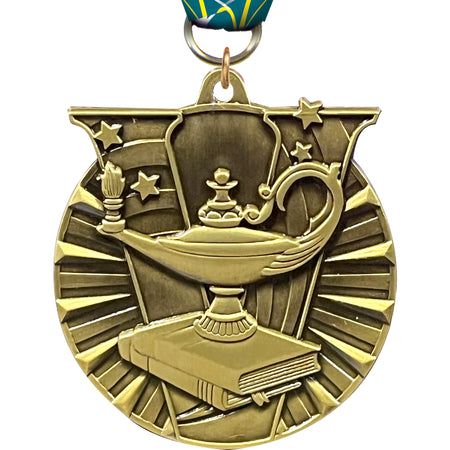 2" Lamp of Knowledge Victory Medal [MVM2-KN]