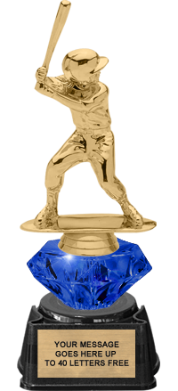 Diamond Riser Trophy on Synthetic Base [TRGLDR8]