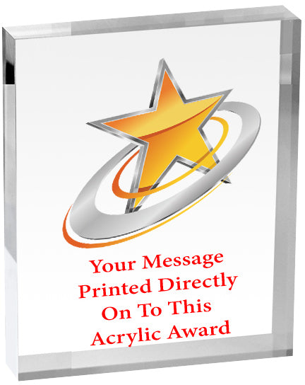 Stars Vibrix Acrylic Award [ACB46V-STR]