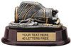 Golf Bag Pewter Finish Resin Trophy [SGR307GB]