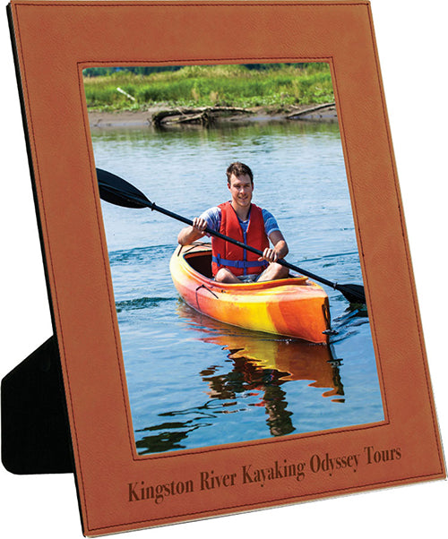 10.75 x 12.75 Rawhide Laserable Leatherette Picture Frame [PLLF810-4810]