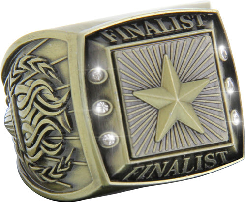 Finalist Championship Ring with Activity Insert-Star Gold [RGSJ-G-FIN-STR]
