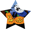 Halloween- Two Pumpkins Star Insert [ST-1081]