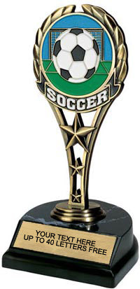 Painted Metal Sport Theme - Soccer [PMT-SC]