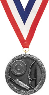 Archery M2CX Medal- Silver [M2CX-AY-S]