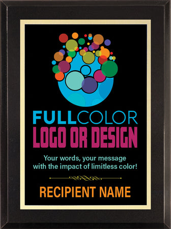 Full Color Full Plate Plaque - 9x12 inch [PM21-9X12-FC]