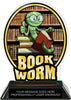 Bookworm Colorix-T Acrylic Trophy - 6.25 inch [TACR6-KN-BKWM-Q]