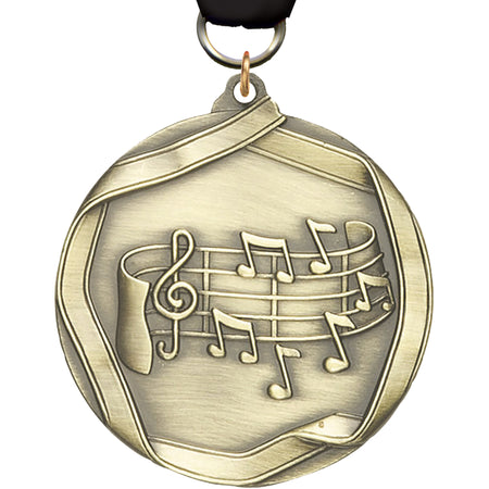 Music Banner Edge Medal [M2RE-MC]