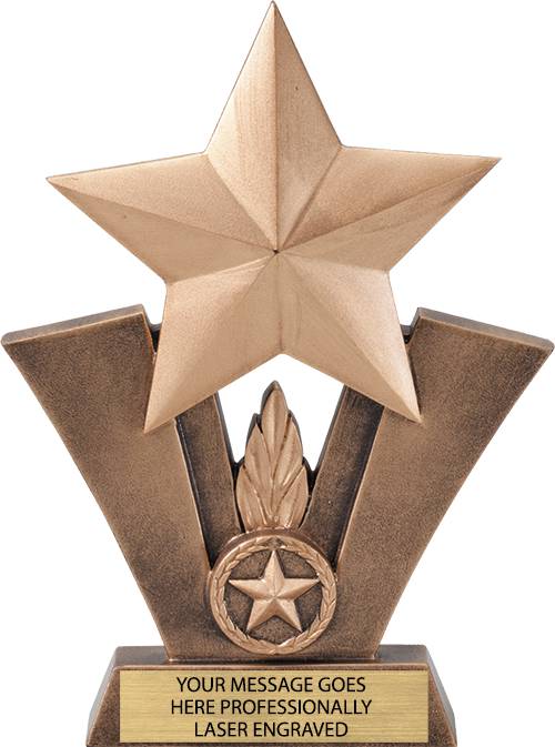 Star Resin Trophies