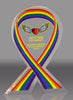 Custom Pride Awareness Ribbon Acrylic Award - 5 inch [ATRIB-PRD-5-FC-Q]