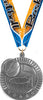 Basketball 5 Star Medal- Silver [MP36-BK-S]