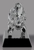 Crystal Bull Award on Black Crystal Base [CBULBLK-1-X]