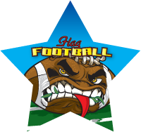 Flag Football Star Insert [ST-1074]
