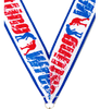 7/8 x 30 in. Wrestling Super Sport Neck Ribbon [NKRB-1002]