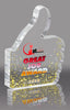 Color Thumbs Up Clear Acrylic Block- 5.25 inch [ATHM-5-FC-Q]