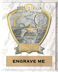 Knowledge Sport Legend Shield Plaque [P9RSLS-KN]