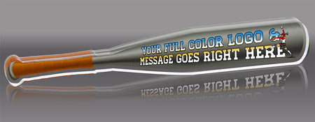 Softball Bat Full Color Acrylic Award - 18 inch [ABAT-SB-18-FC-Q]