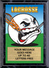 Lacrosse Full Color KRUNCH Plaque [PKRNCH5-LC]