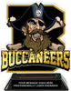 Buccaneers Mascot Colorix-T Acrylic Trophy [TACR6-MSCT-BUC-Q]