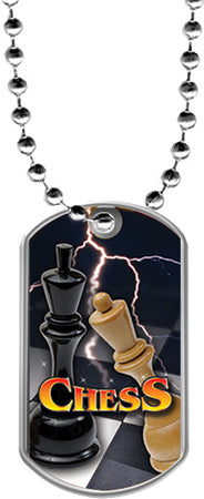 Chess Dog Tags [DTLAM2-CS]