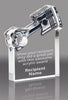 1 inch Thick Piston Acrylic Award - 8x7.5 inch [A1PSTN8-Q]