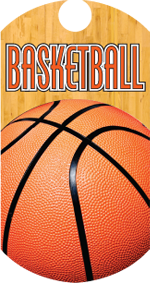 Basketball Dog Tag Insert [DT-1218]