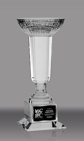 Crystal Venice Bowl Award - 10 inch [CVB-10]
