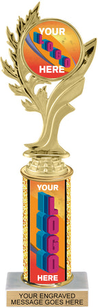 Custom Column & Insert Trophy - 11 inch [TXCI11-Z]