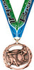 Baseball Laser Cut Medal- Bronze [M238-BS-B]