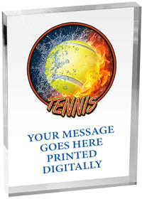 Tennis Vibrix Acrylic Award [A57BV-TN]