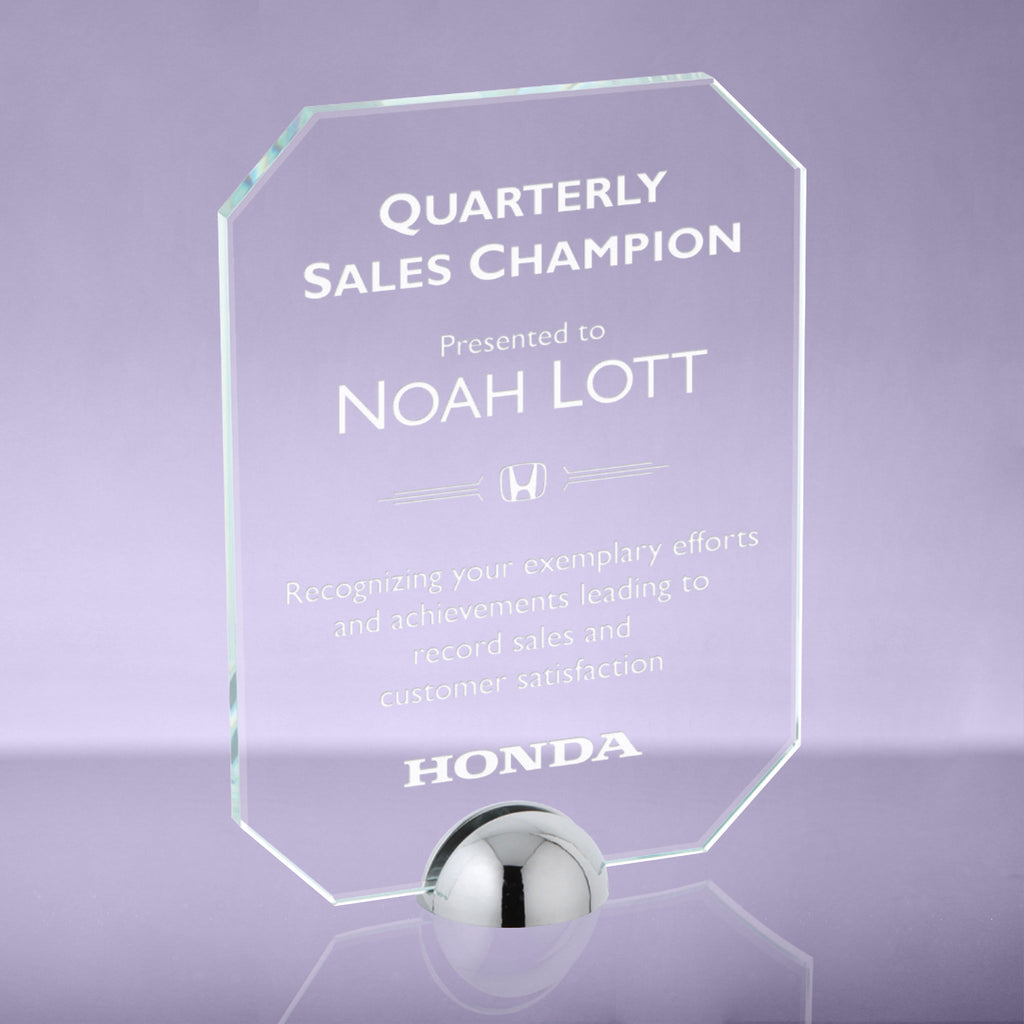 Crystal Boxwood with Metal Stand - 6.5 inch [CPBG6]